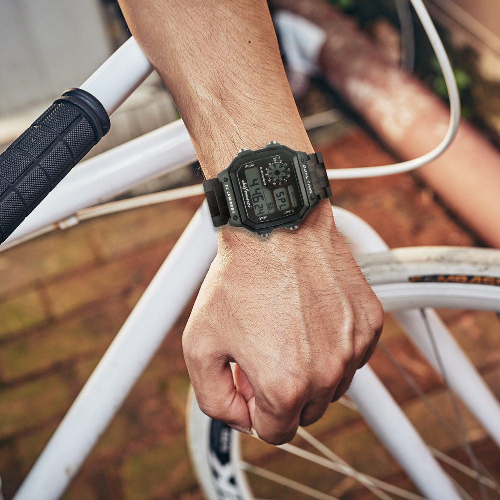 Shifenmei Collection Wooden Watches Unisex with Luminous Calendar-BUNNYKACHU