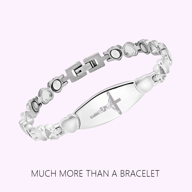 Women's Jesus cross bracelet-BUNNYKACHU