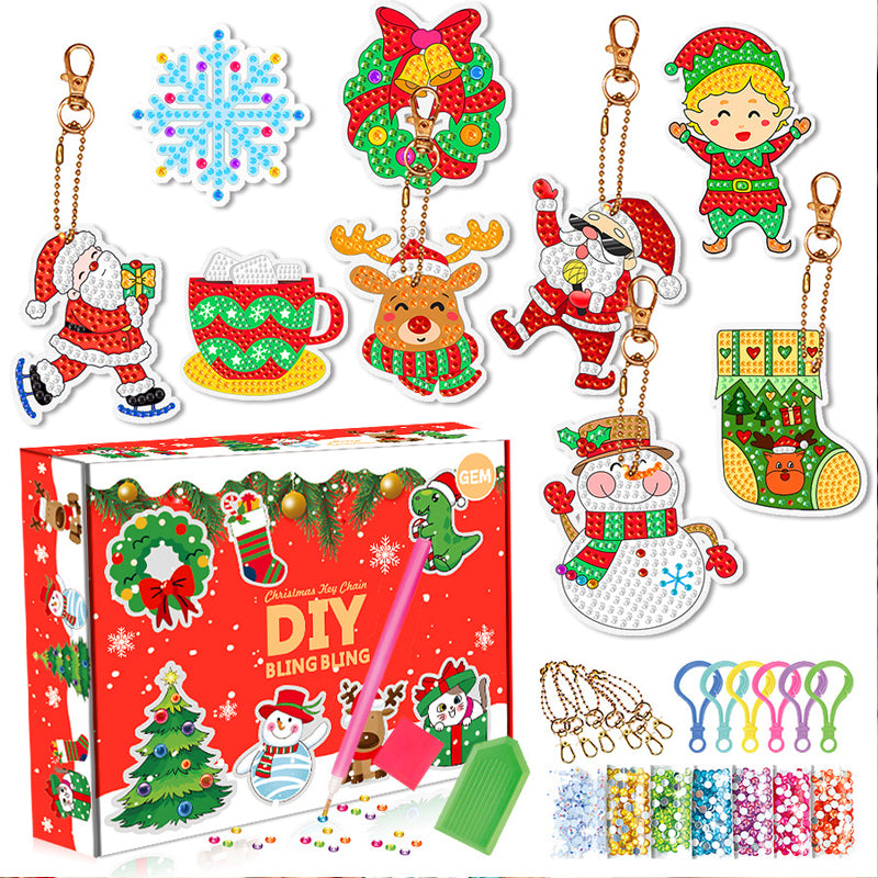 Design Christmas Diamond Painting Sticker Kit-BUNNYKACHU
