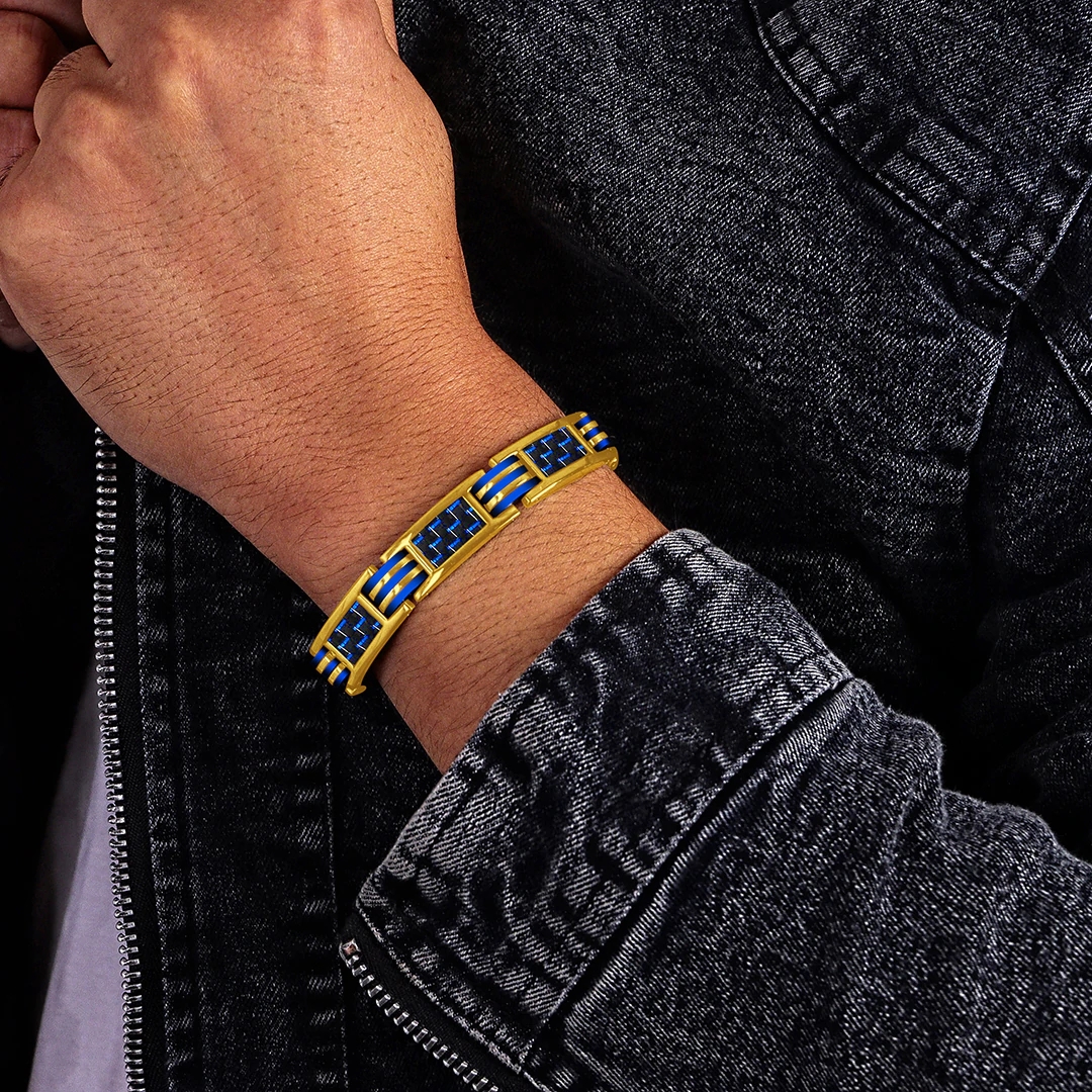 Inlaid color energy bracelets-BUNNYKACHU