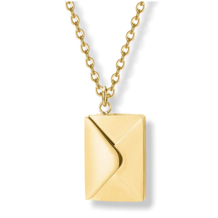 Personalized Love Letter Necklace-BUNNYKACHU