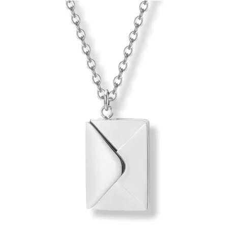 Personalized Love Letter Necklace-BUNNYKACHU