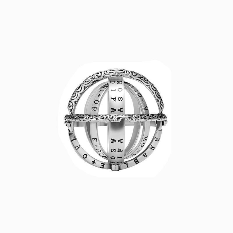 Creative Astronomical Ball Ring (With A Free Chain)-BUNNYKACHU