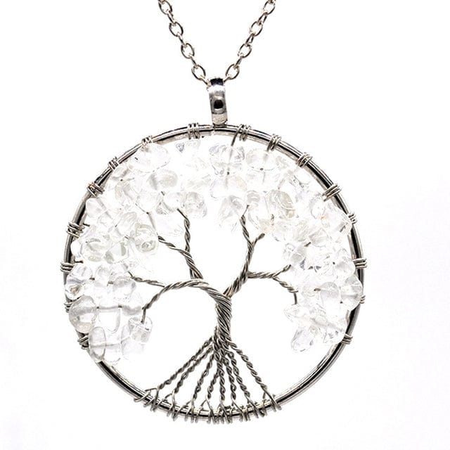 Tree of Life Crystal Necklace-BUNNYKACHU