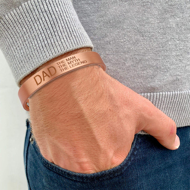 Fashionable vintage red copper bracelet-BUNNYKACHU