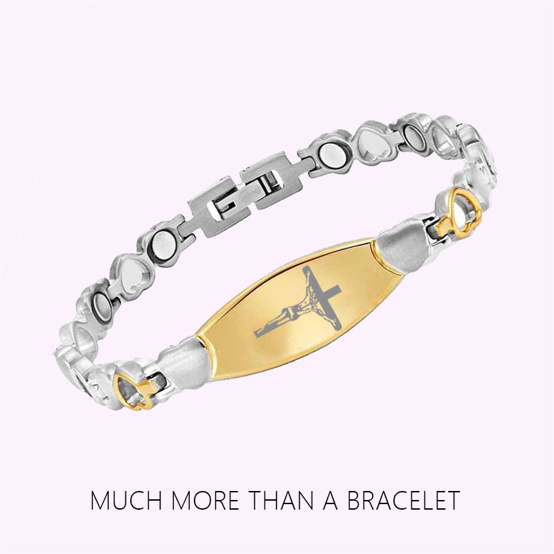 Women's Jesus cross bracelet-BUNNYKACHU