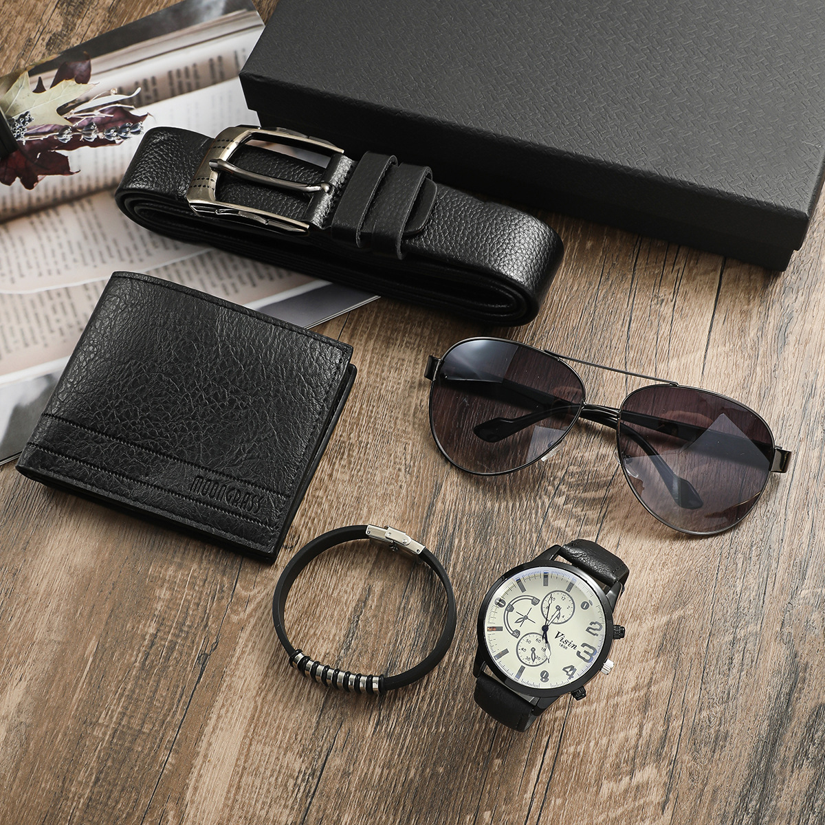 Multi-functional RFID Blocking Waterproof Durable PU Leather Wallet✨💰-BUNNYKACHU