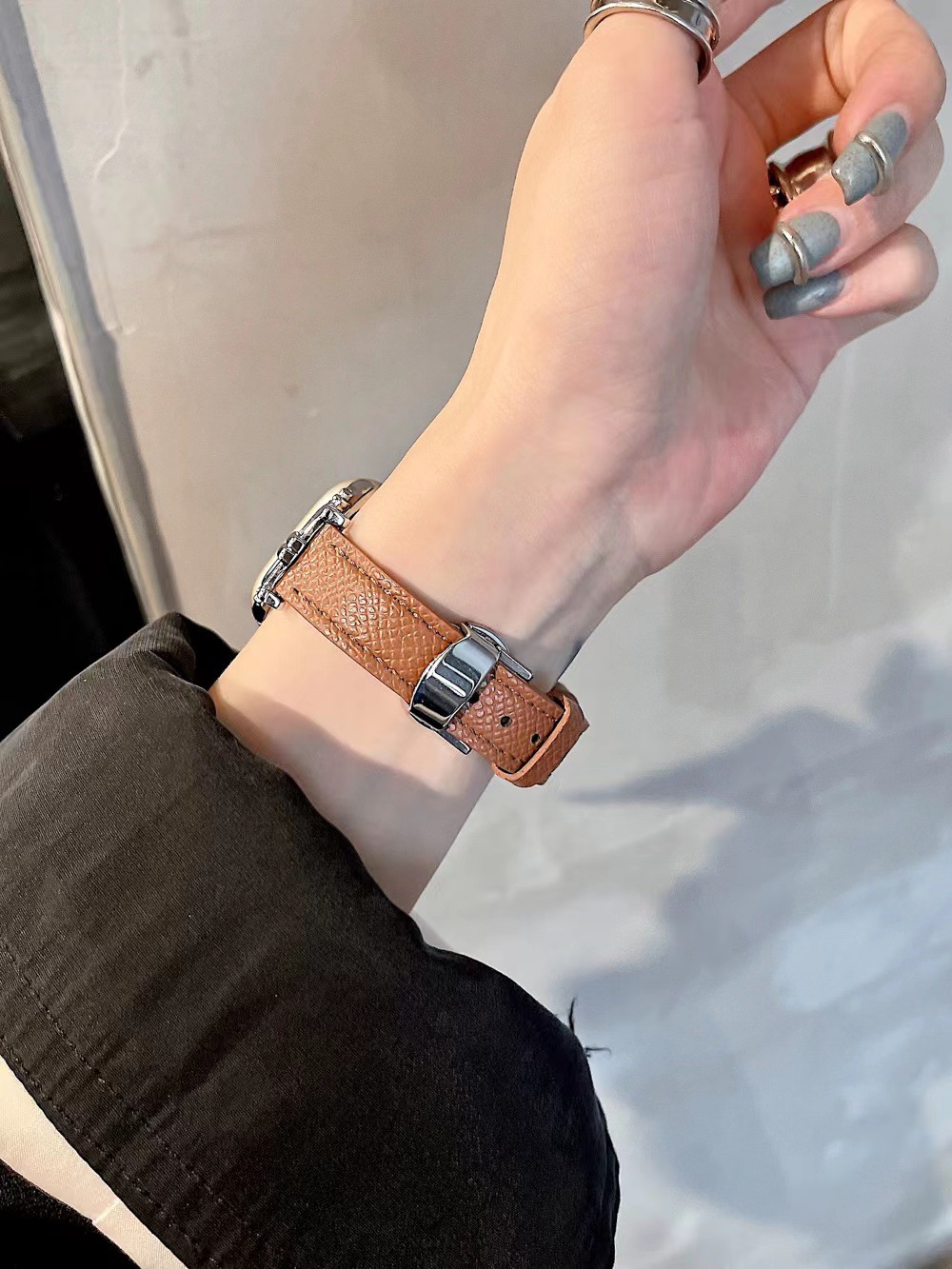 Apple Watch Leather Strap Women's Strap Accessories-BUNNYKACHU