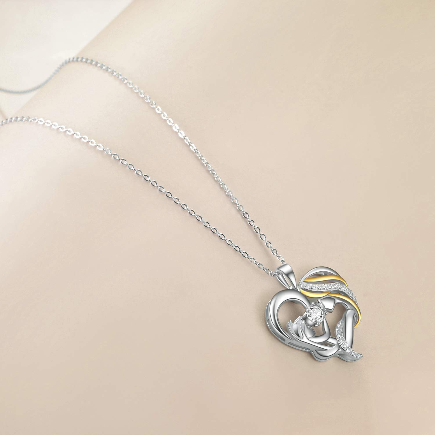 Beautiful Mother, you lift me up Alluring Beauty Necklace-BUNNYKACHU