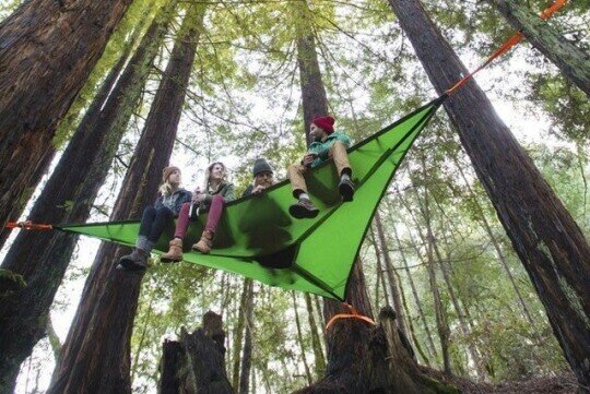 MULTI-PERSON HAMMOCK- PATENTED 3 POINT DESIGN-BUNNYKACHU