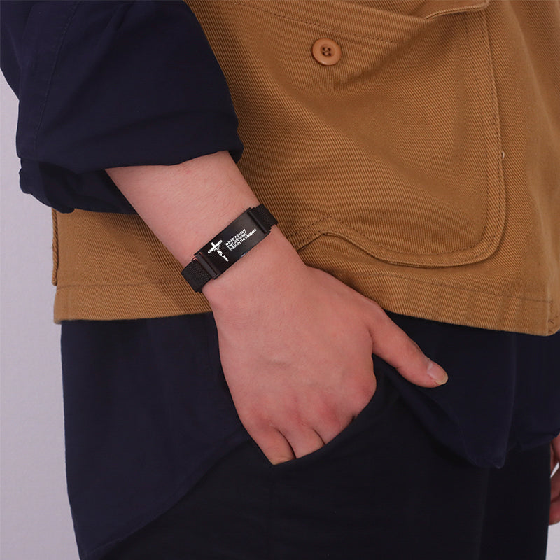 Dr. Magnetic DRM41 Bracelet - Stainless Steel - Men-BUNNYKACHU