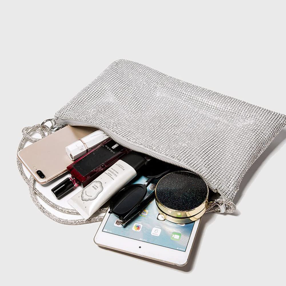 Ladies rhinestone crystal clutch bag-BUNNYKACHU