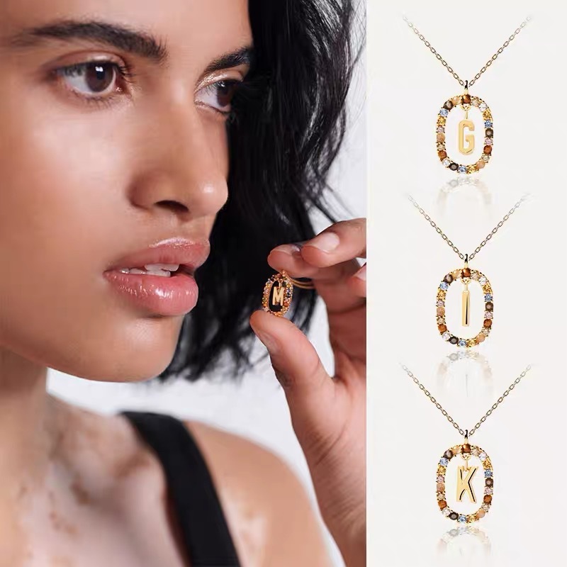 Alphabet Necklace -BUNNYKACHU