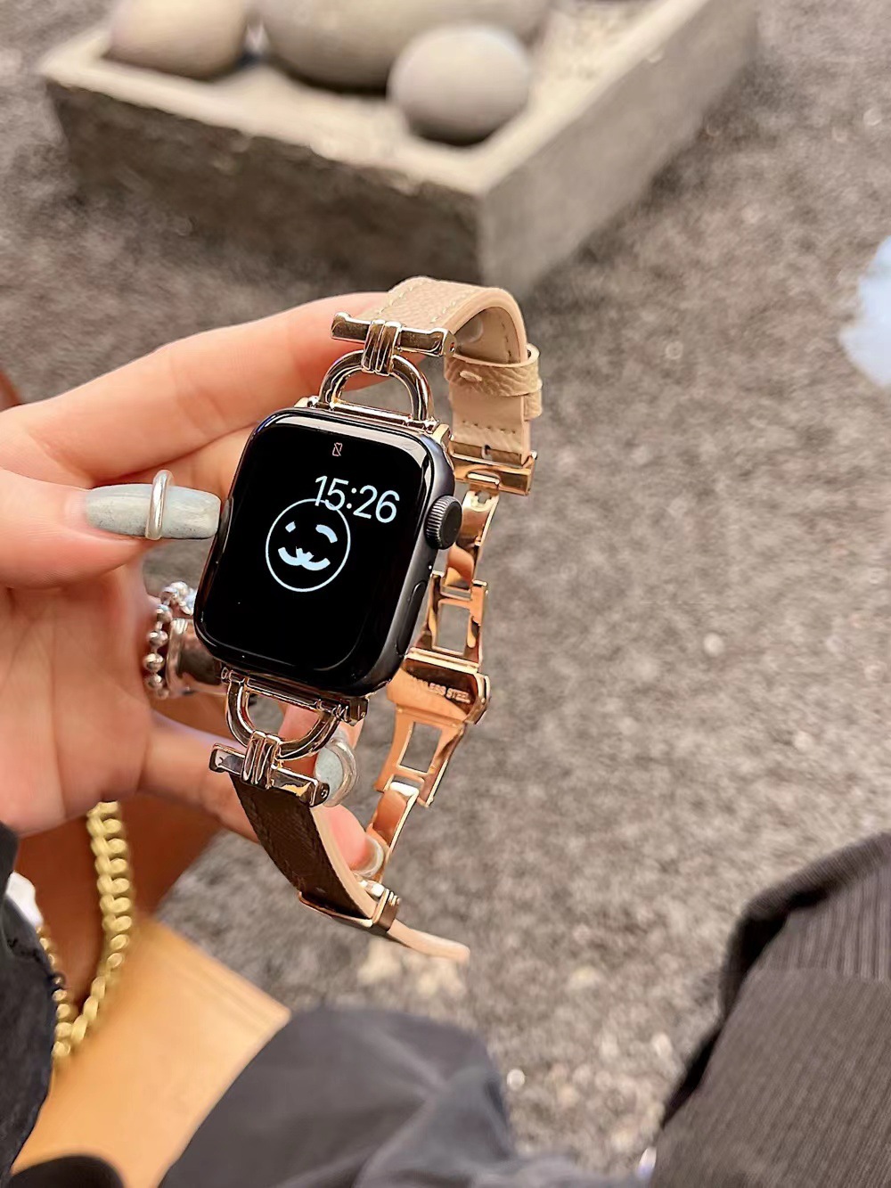 Apple Watch Leather Strap Women's Strap Accessories-BUNNYKACHU