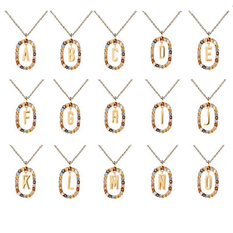 Alphabet Necklace -BUNNYKACHU