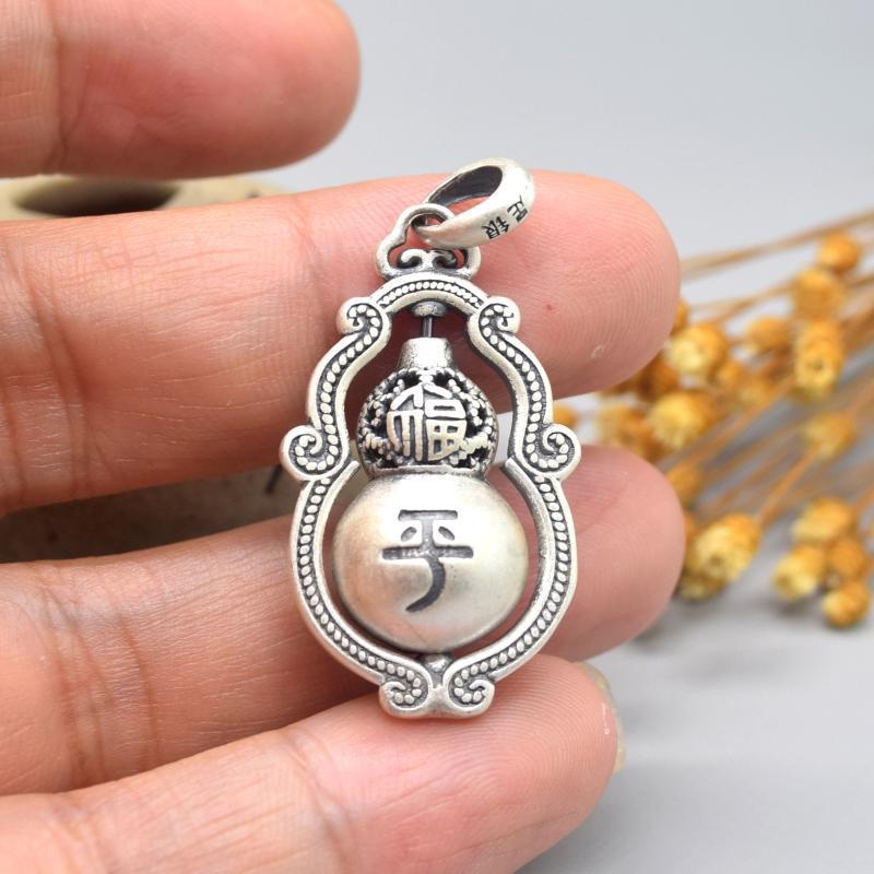 S925 silver gourd necklace-BUNNYKACHU