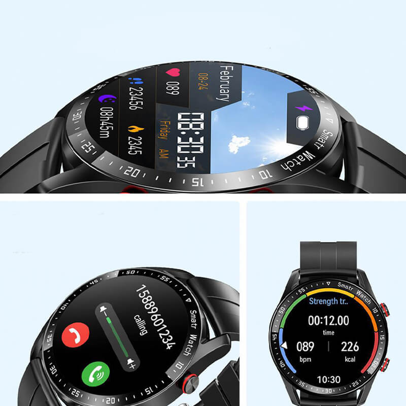 Non-invasive blood glucose test smart watch-BUNNYKACHU
