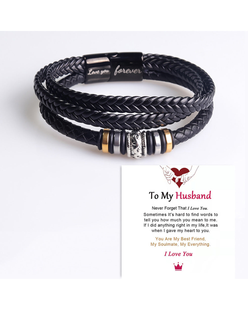 I Will Always Be With You - Double Row Bracelet-BUNNYKACHU