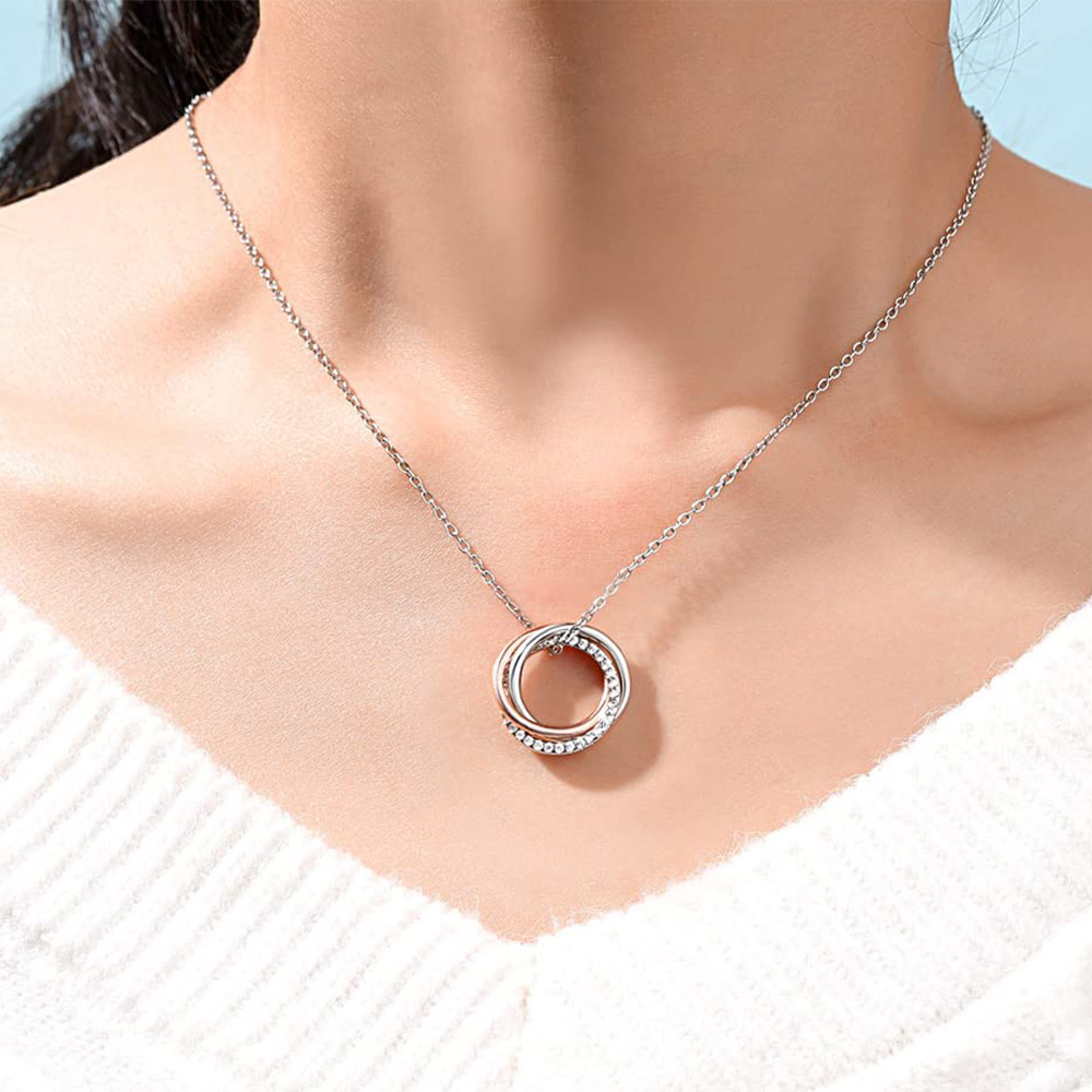 Fashion Ring and Loop Necklace-BUNNYKACHU