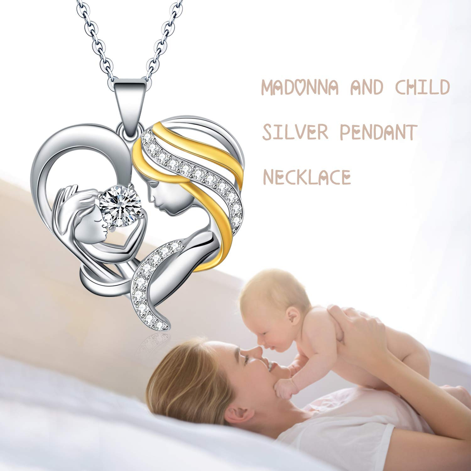 Beautiful Mother, you lift me up Alluring Beauty Necklace-BUNNYKACHU