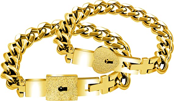 C&L Locked Love Bracelets-BUNNYKACHU