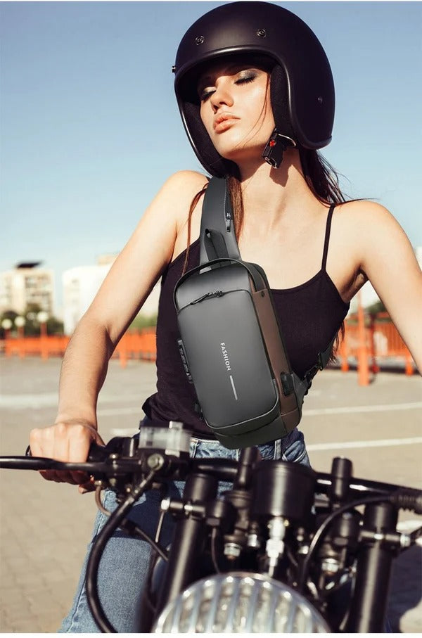 USB charging sport sling Anti-theft shoulder bag🔥SALE 50% OFF🔥-BUNNYKACHU