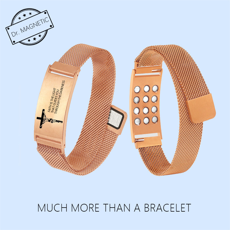 Dr. Magnetic DRM41 Bracelet - Stainless Steel - Men-BUNNYKACHU