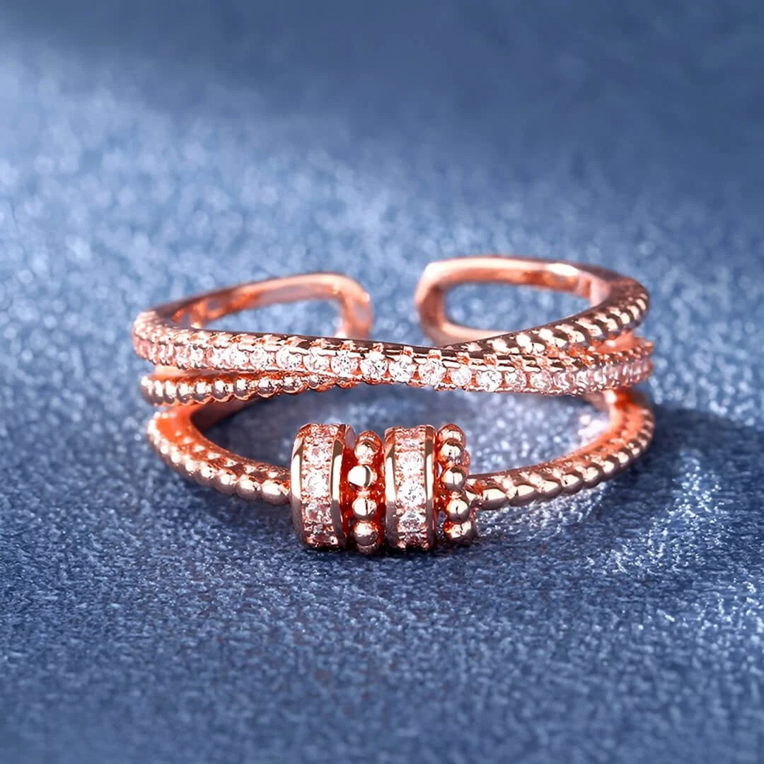 FOR DAUGHTER - DRIVE AWAY YOUR ANXIETY FIDGET RINGS-BUNNYKACHU