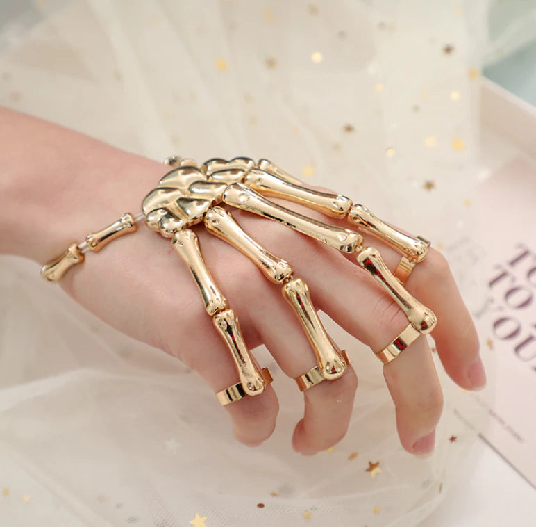 bunnykachu punk skull bracelet-BUNNYKACHU