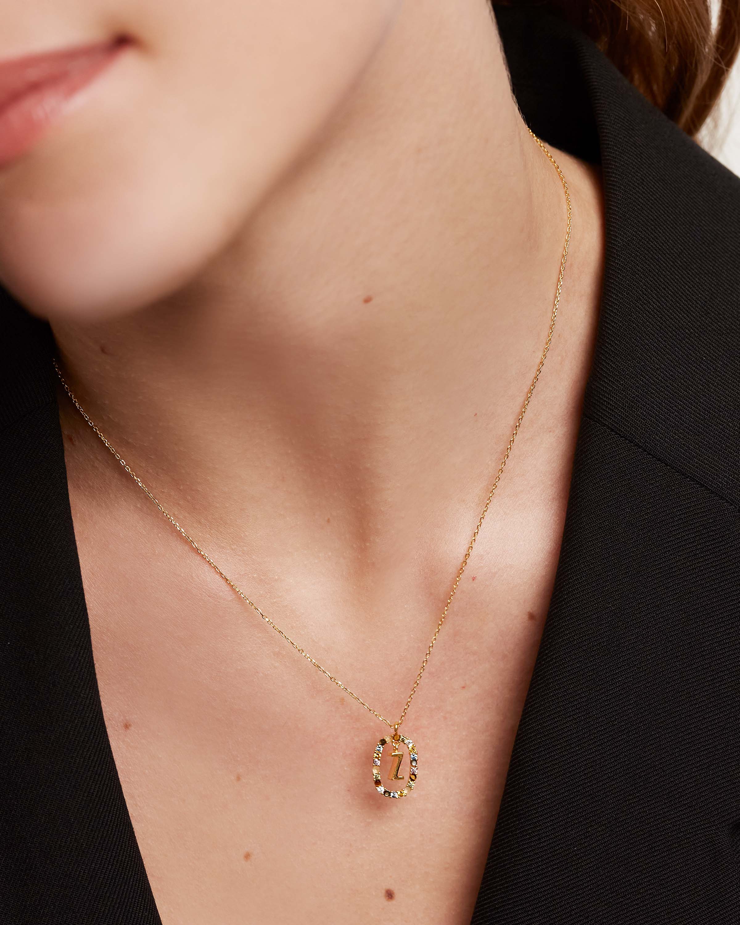 Alphabet Necklace -BUNNYKACHU