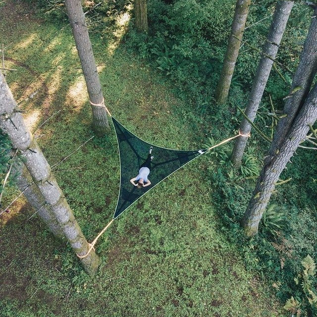 MULTI-PERSON HAMMOCK- PATENTED 3 POINT DESIGN-BUNNYKACHU