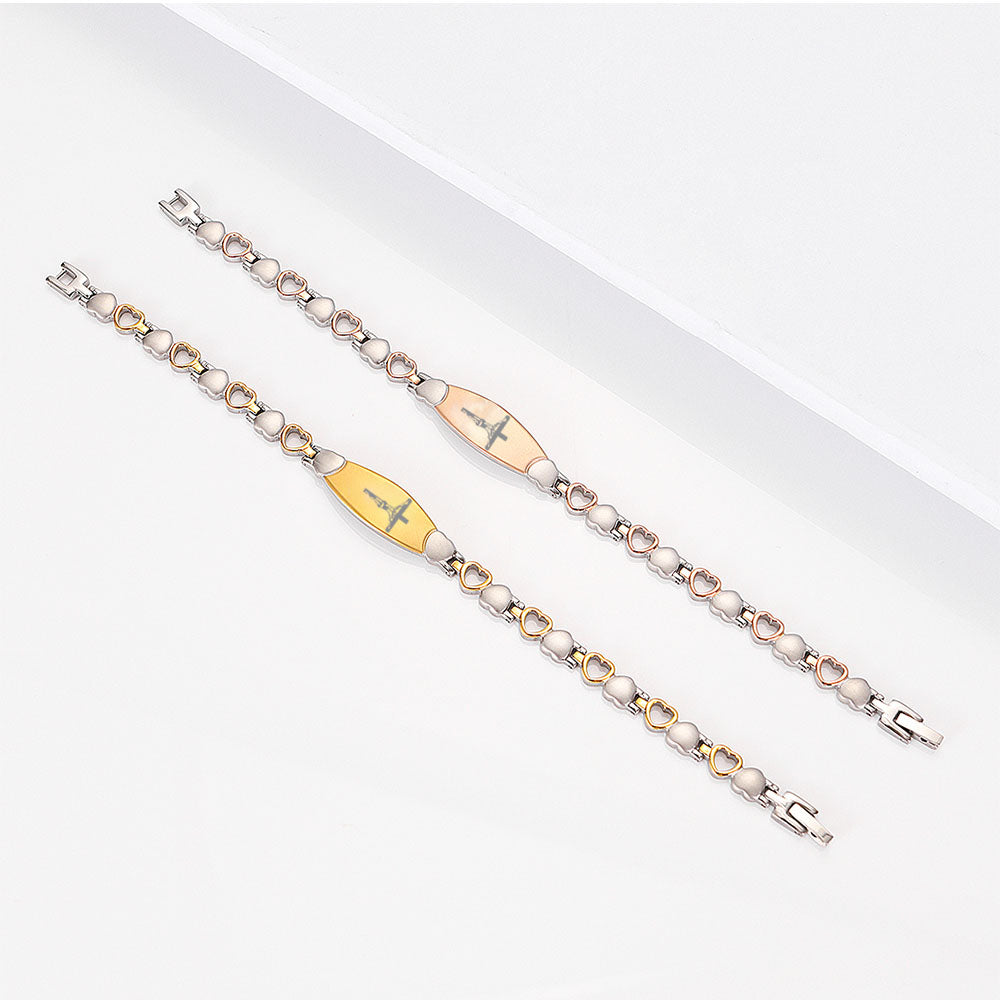 Women's Jesus cross bracelet-BUNNYKACHU