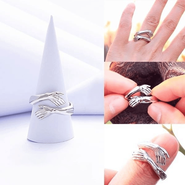 Adjustable Couple Hug Ring-BUNNYKACHU