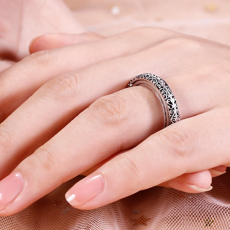 Creative Astronomical Ball Ring (With A Free Chain)-BUNNYKACHU