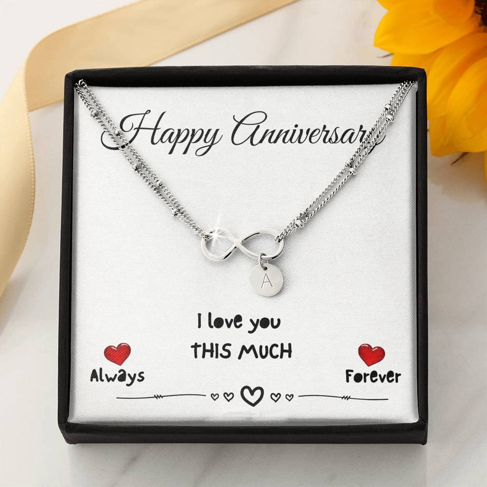 To My Wife - Infinity Bracelet - Happy Anniversary-BUNNYKACHU