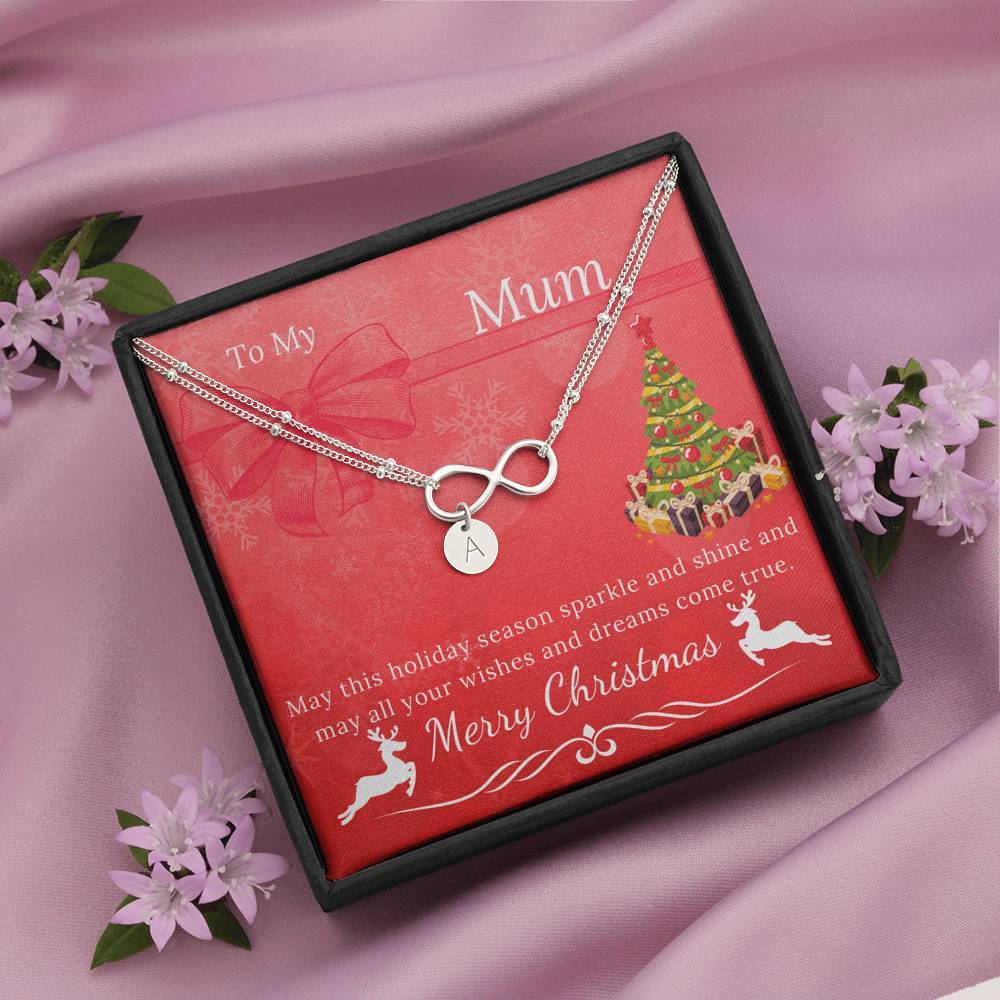 To My Mum Infinity Love Bracelet Christmas Gift Set-BUNNYKACHU