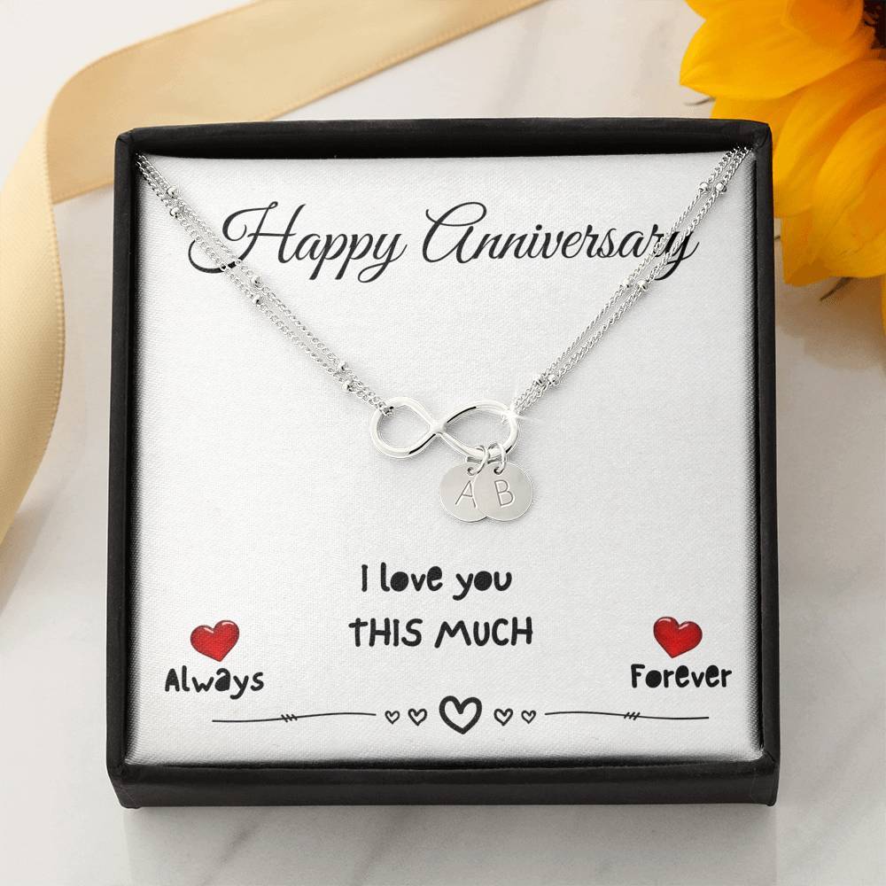 To My Wife - Infinity Bracelet - Happy Anniversary-BUNNYKACHU