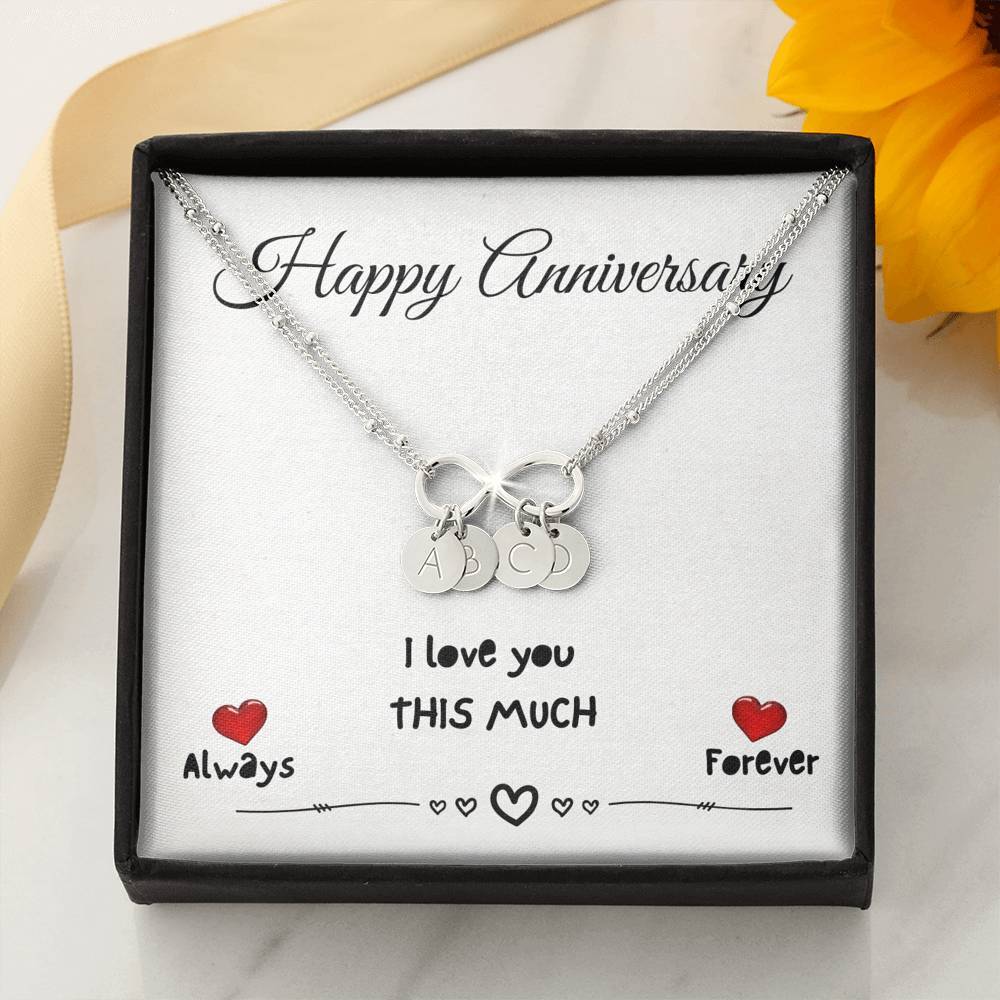 To My Wife - Infinity Bracelet - Happy Anniversary-BUNNYKACHU