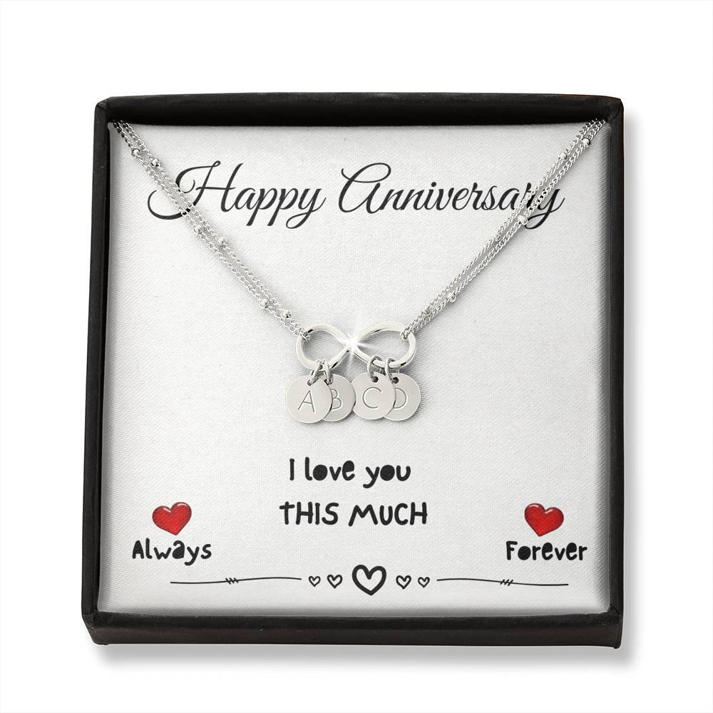 To My Wife - Infinity Bracelet - Happy Anniversary-BUNNYKACHU