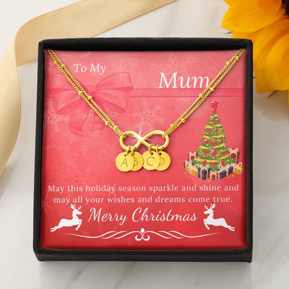 To My Mum Infinity Love Bracelet Christmas Gift Set-BUNNYKACHU