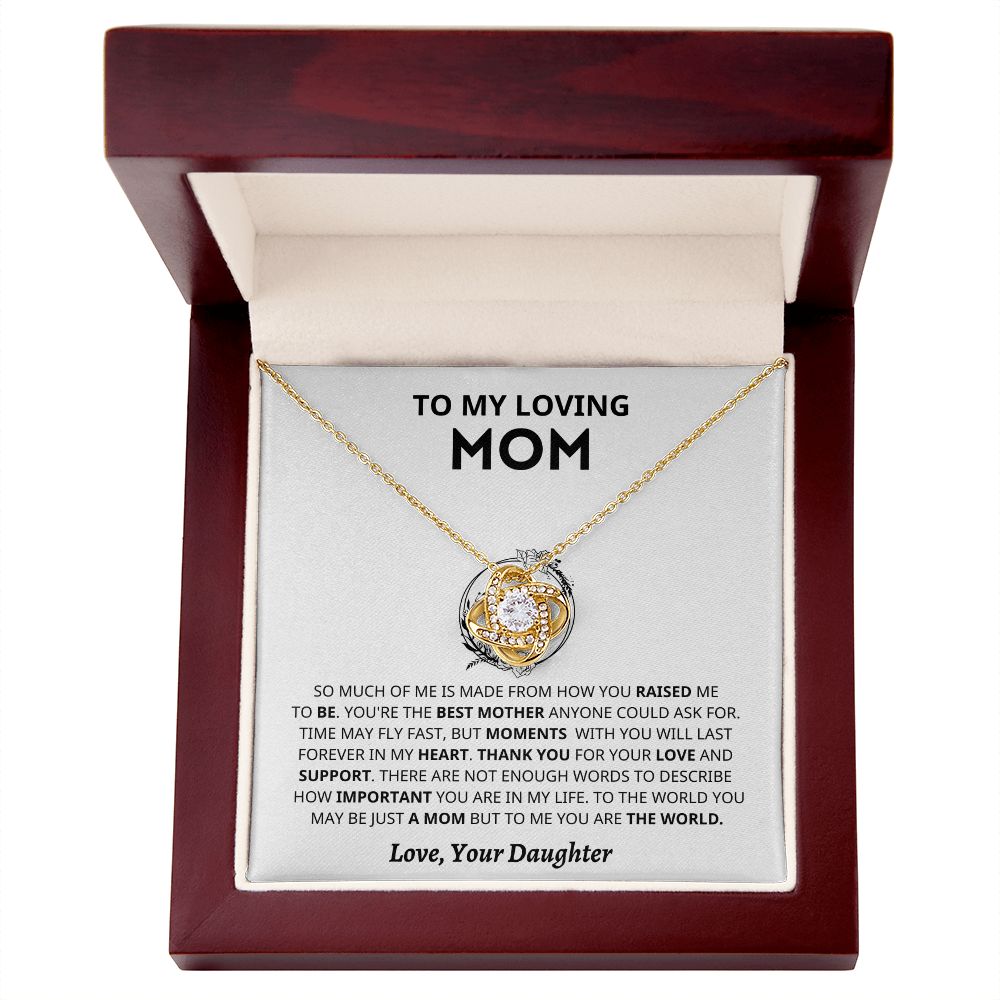 Mom Gift- From Daughter- Best Mother-BUNNYKACHU