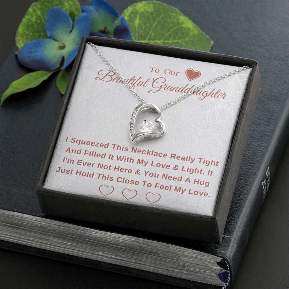 To Our Beautiful Granddaughter - Love and Light Necklace-BUNNYKACHU