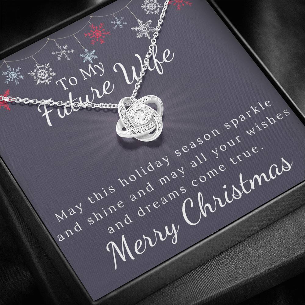 To My Future Wife - Christmas Love Knot Gift Set-BUNNYKACHU