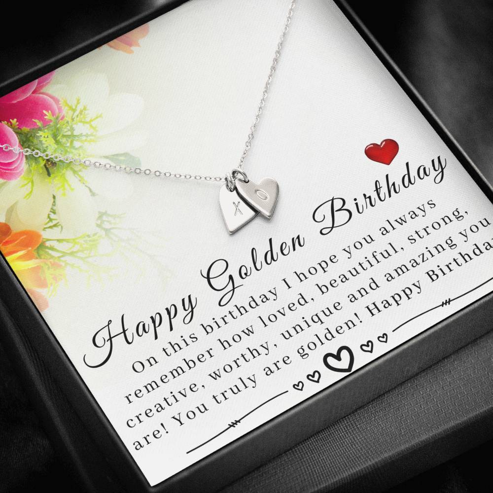 Initial Necklace - Personalized Birthday Gift for Her-BUNNYKACHU
