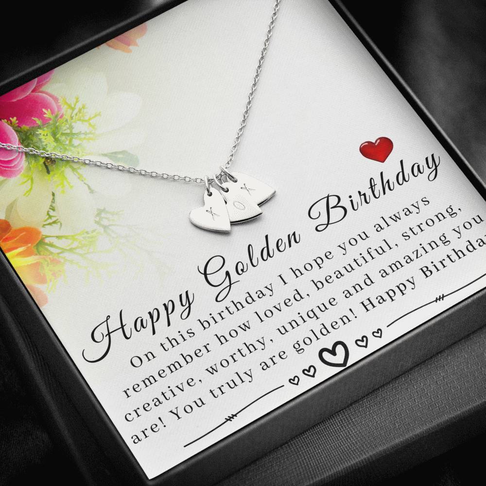 Initial Necklace - Personalized Birthday Gift for Her-BUNNYKACHU
