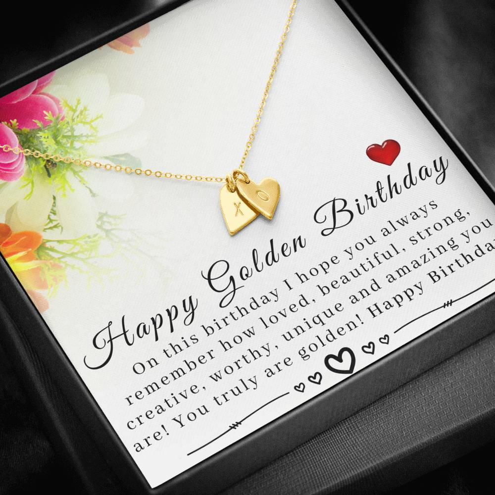 Initial Necklace - Personalized Birthday Gift for Her-BUNNYKACHU