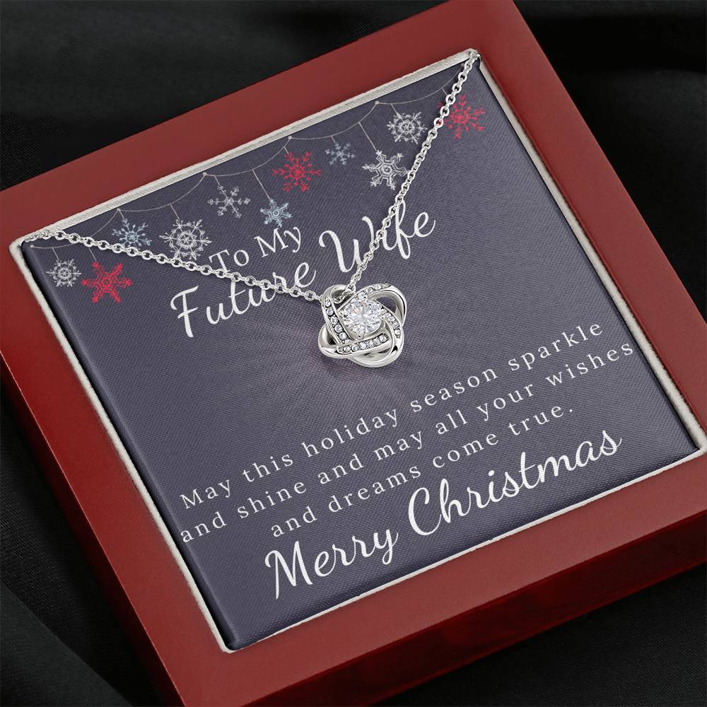 To My Future Wife - Christmas Love Knot Gift Set-BUNNYKACHU