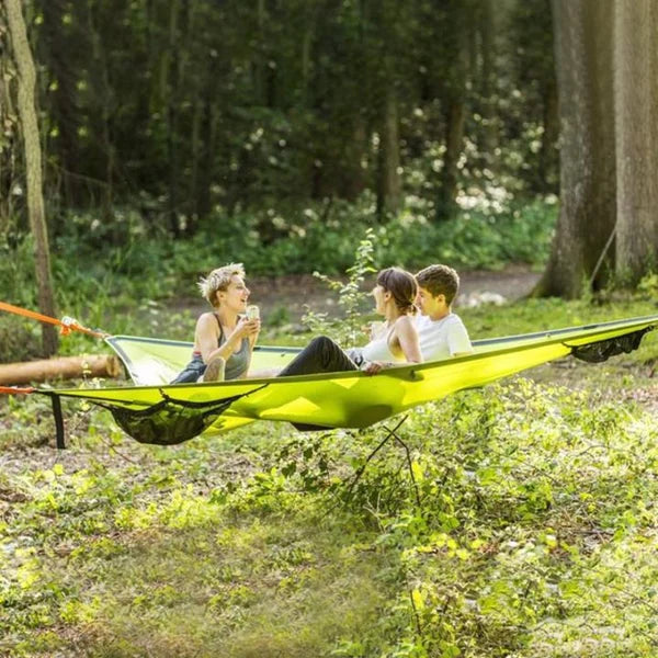 MULTI-PERSON HAMMOCK- PATENTED 3 POINT DESIGN-BUNNYKACHU