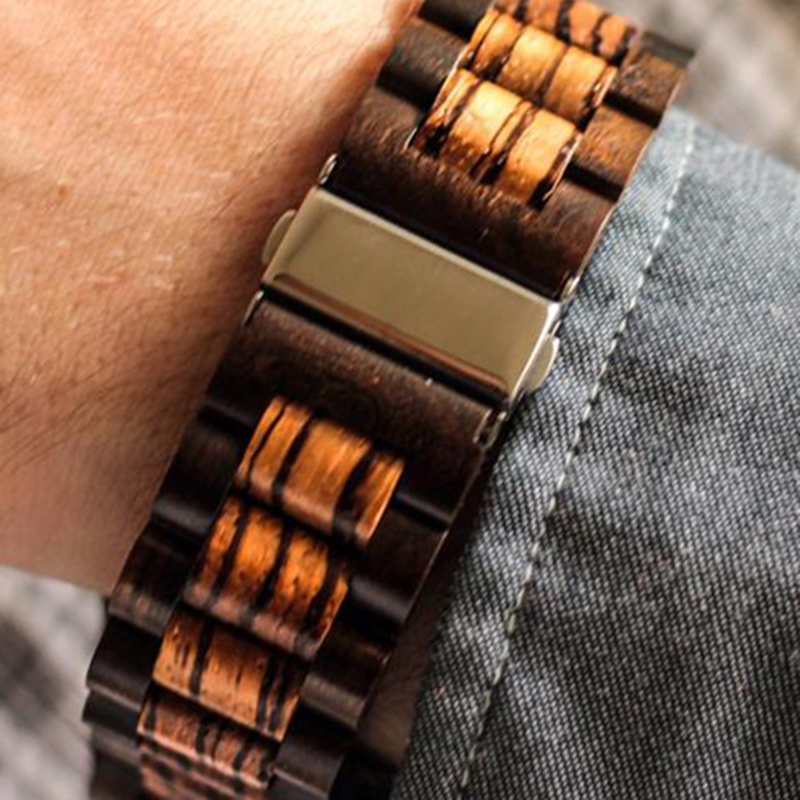 Personalized Photo Ebony Watch-BUNNYKACHU