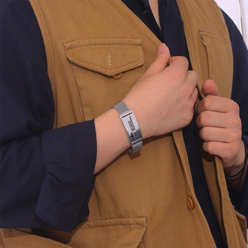 Dr. Magnetic DRM41 Bracelet - Stainless Steel - Men-BUNNYKACHU